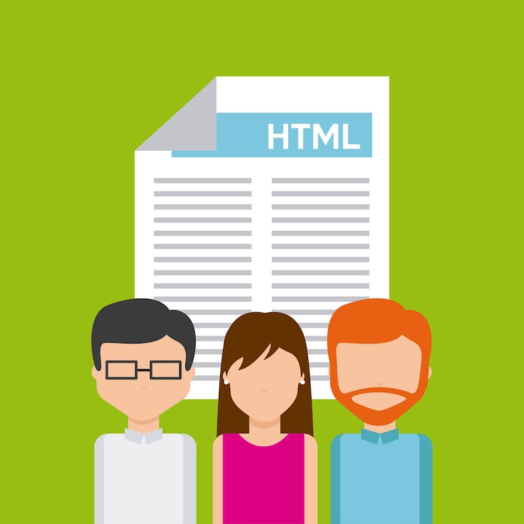 Vector iconos de concepto de lenguaje de programación