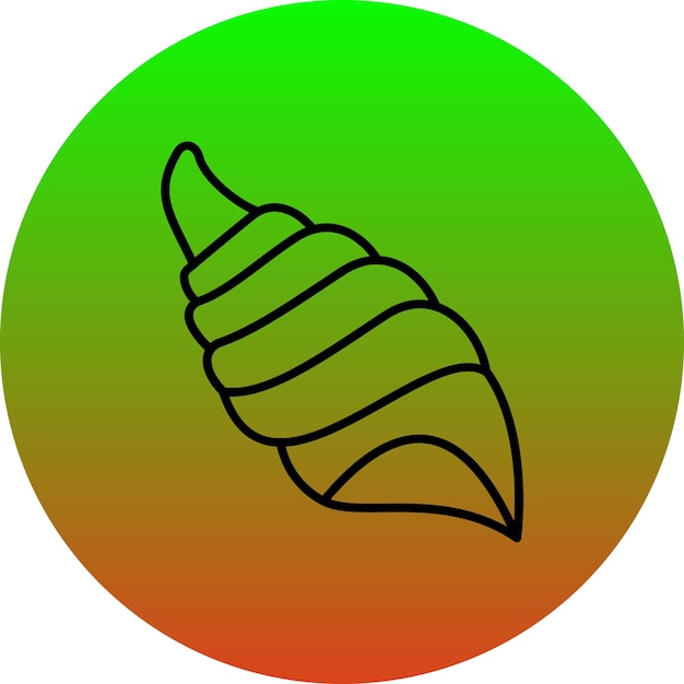 Iconos de conchas de conchas