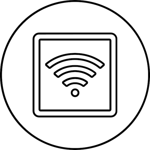 Iconos de conexión Wi-Fi