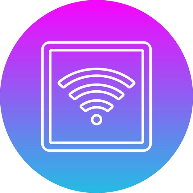 Iconos de conexión Wi-Fi