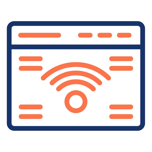 Iconos de conexión Wi-Fi