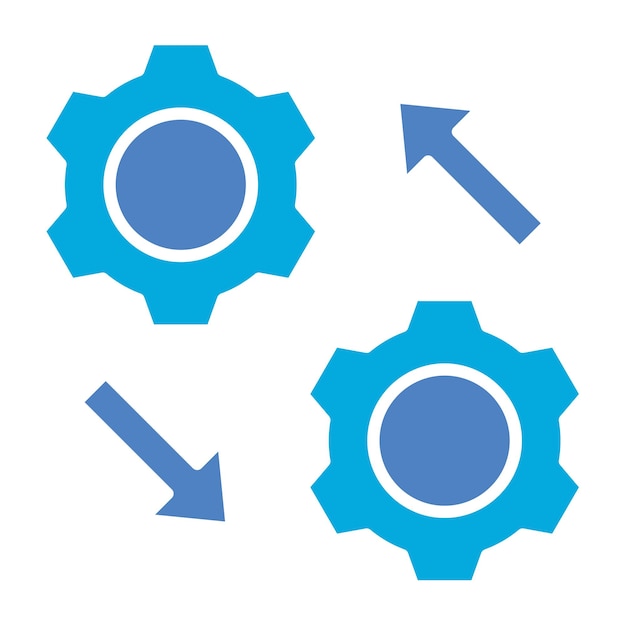 Iconos de configuración del proceso