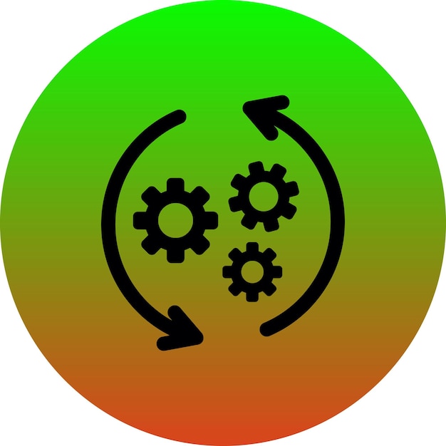 Iconos de configuración del proceso