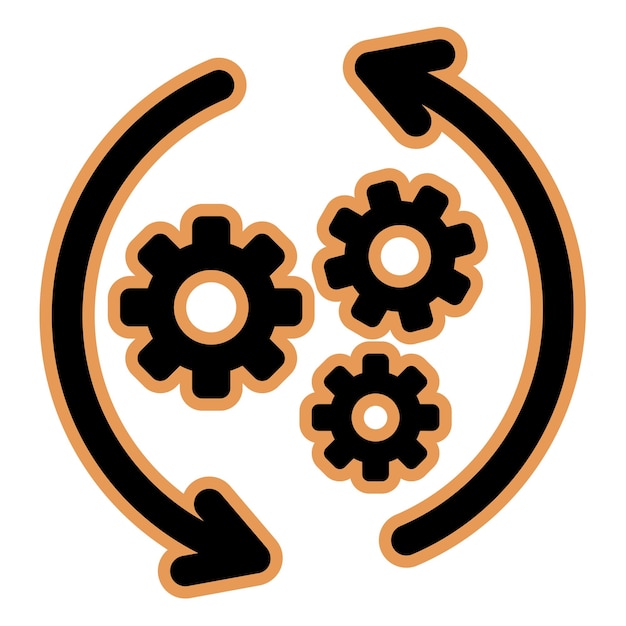 Iconos de configuración del proceso
