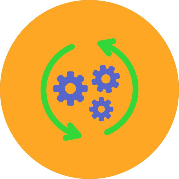 Iconos de configuración del proceso