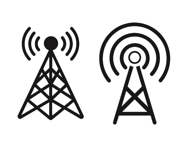 Iconos configurados para la conectividad de red