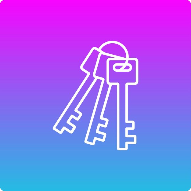 Iconos de conjunto de claves
