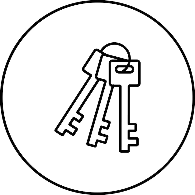 Iconos de conjunto de claves