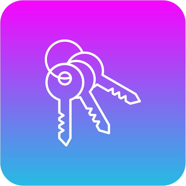 Iconos de conjunto de claves