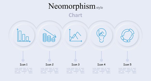 Iconos de conjunto de gráficos Gráfico de crecimiento Gráfico lineal de pila de monedas Gráfico gráfico de idea Gráfico pie Estadísticas de datos Finanzas Análisis de negocios Gráfico Informe métrico Información de rendimiento de la economía Presentación de seguimiento