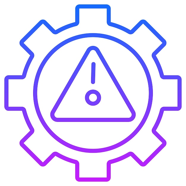 Iconos de control de riesgos