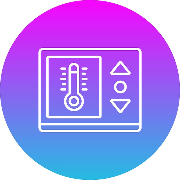 Iconos de control de la temperatura