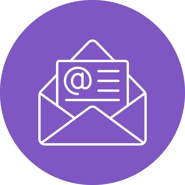 Iconos de correo electrónico