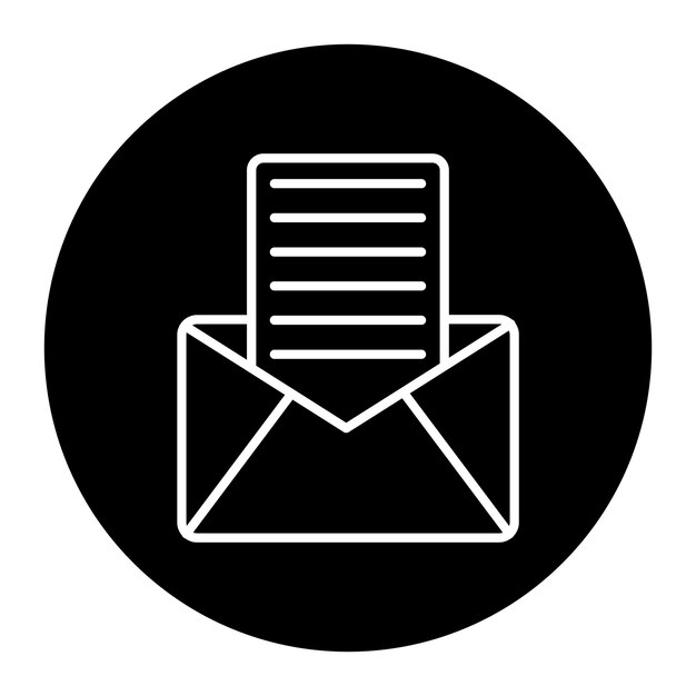 Iconos de correo electrónico