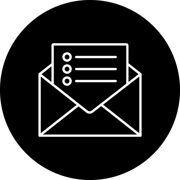 Iconos de correo electrónico