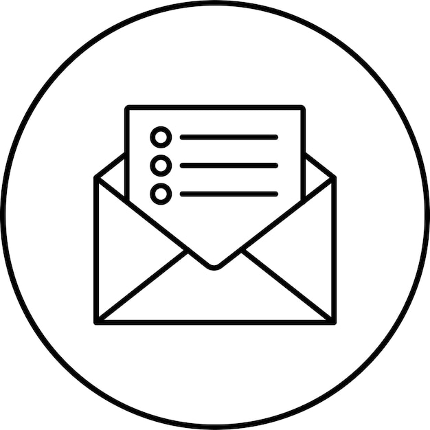 Iconos de correo electrónico