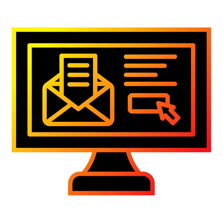 Vector iconos de correo electrónico