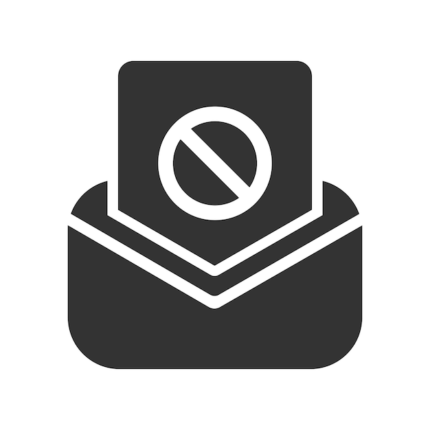 Iconos de correo no deseado
