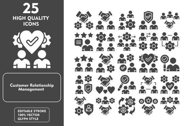 Iconos de la CRM