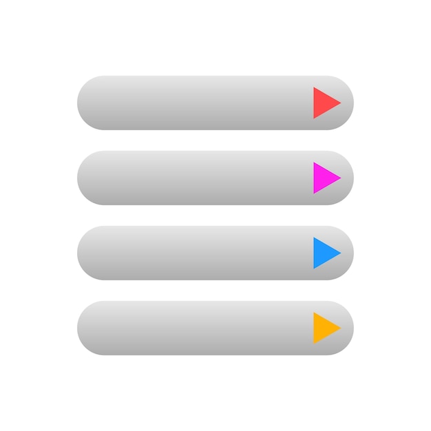 los íconos de cuatro colores