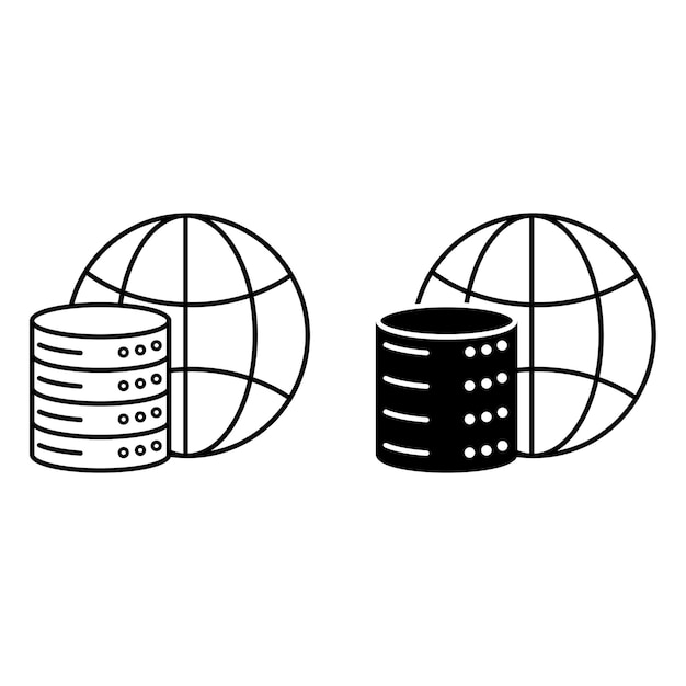 Iconos de datos globales