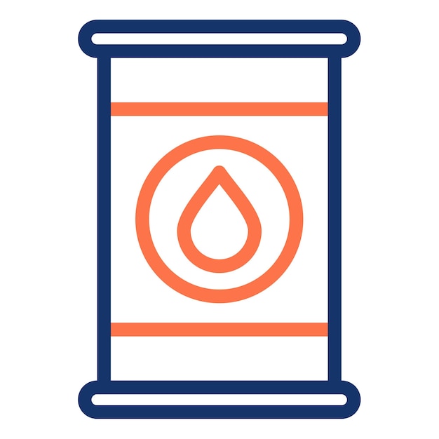 Iconos de derrame de petróleo
