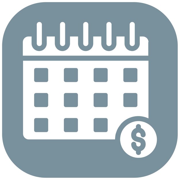Iconos de día de pago