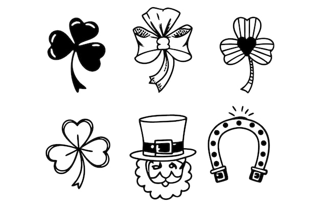 Iconos del día de San Patricio