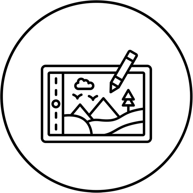 Iconos de dibujo