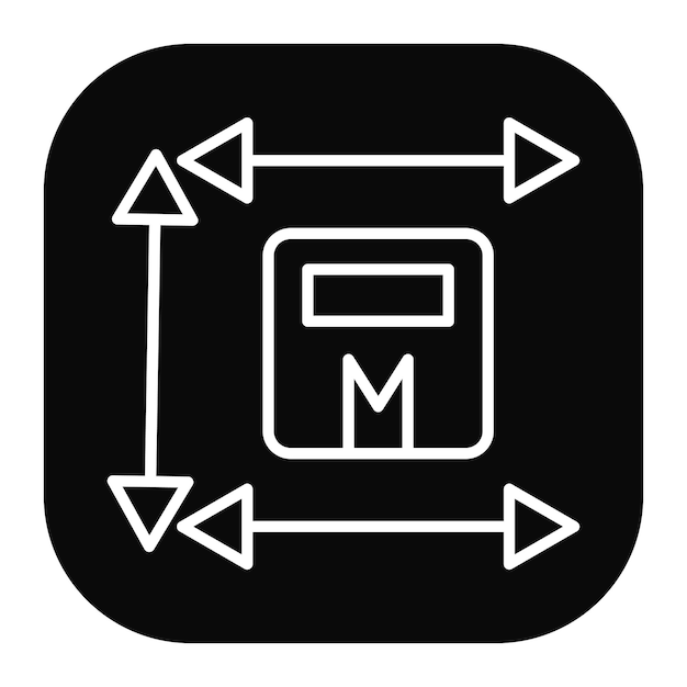 Iconos de las dimensiones