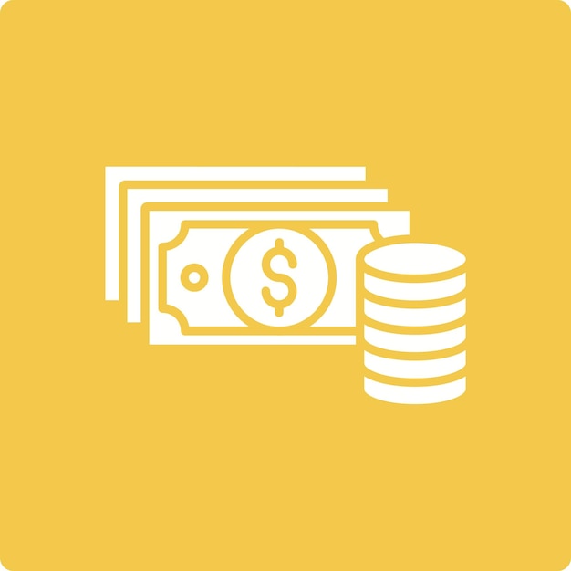Iconos de dinero en efectivo