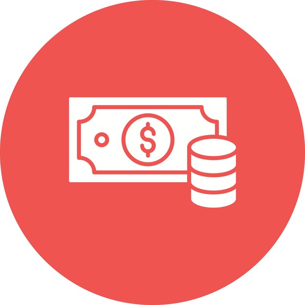 Iconos de dinero en efectivo