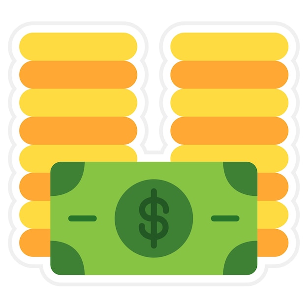 Iconos de dinero en efectivo