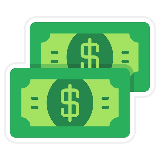 Iconos de dinero en efectivo