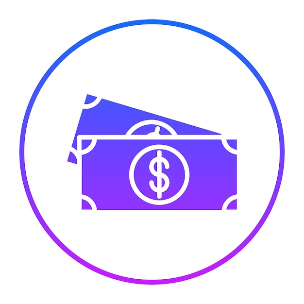 Iconos de dinero en efectivo