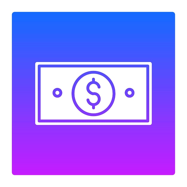 Iconos de dinero en efectivo
