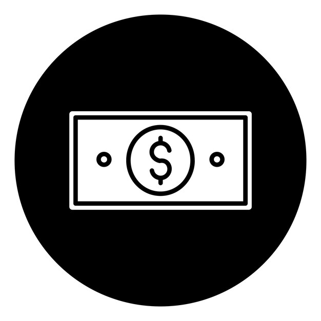 Iconos de dinero en efectivo