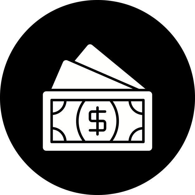 Iconos de dinero en efectivo