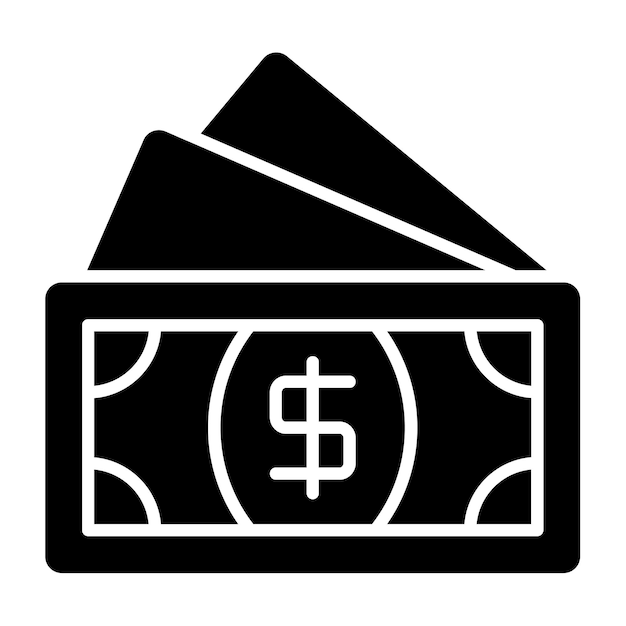 Iconos de dinero en efectivo