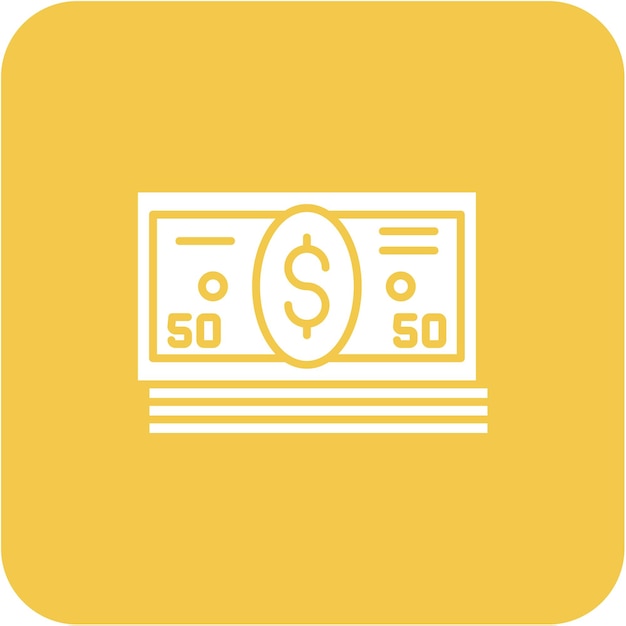 Iconos de dinero en efectivo