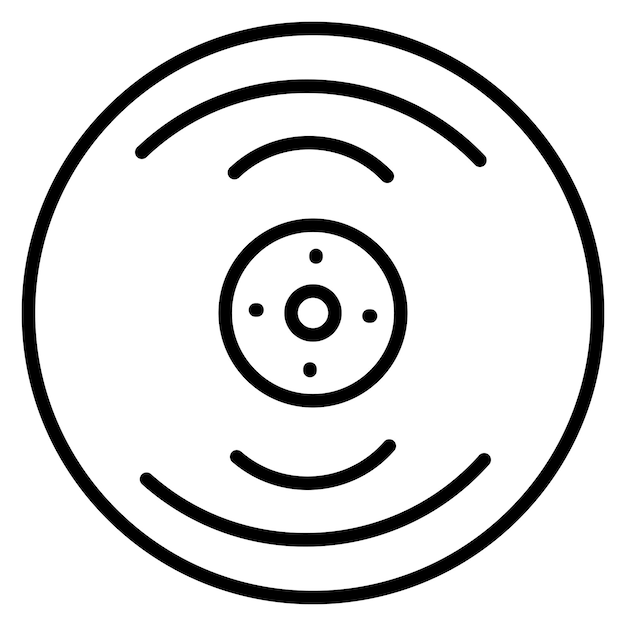 Iconos de disco compacto