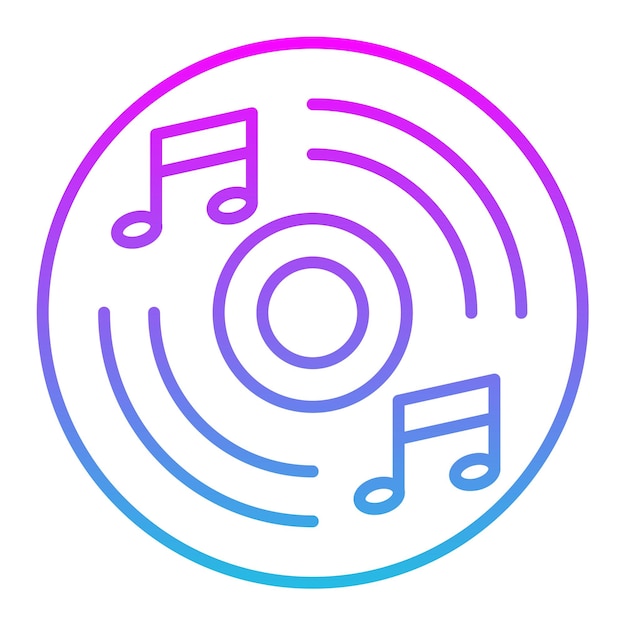 Iconos de disco compacto