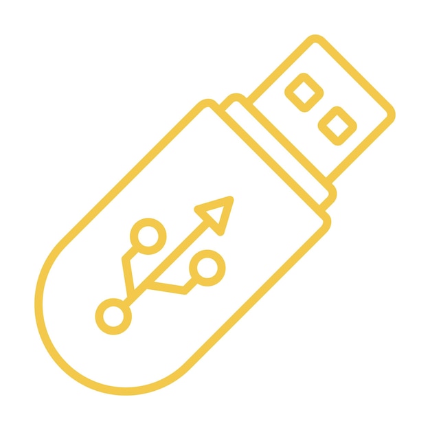 Iconos de disco flash