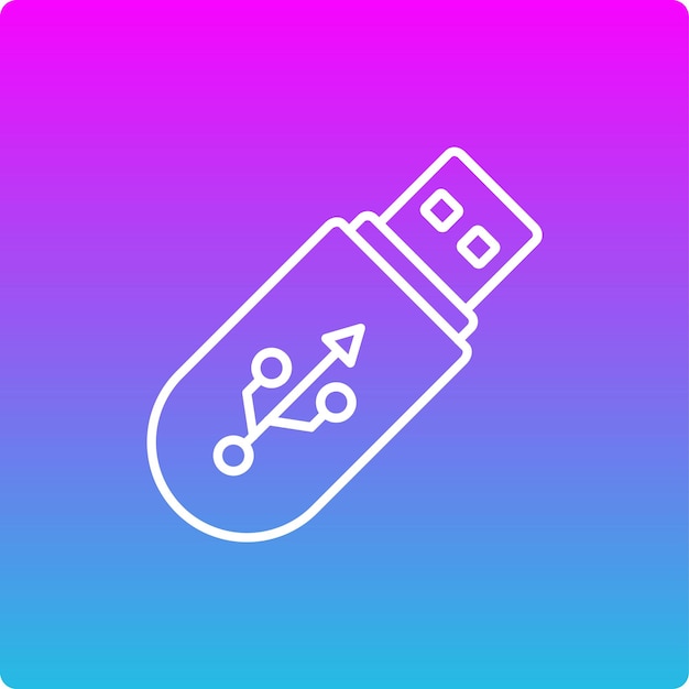 Iconos de disco flash