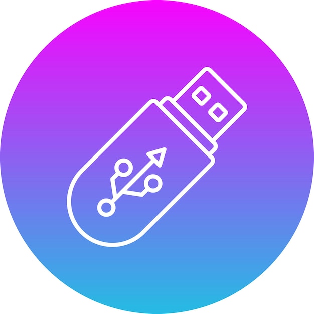 Iconos de disco flash