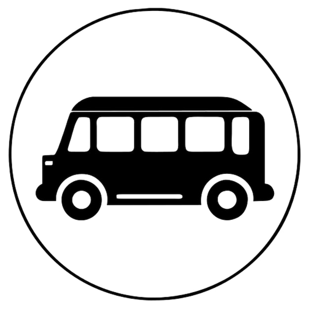 iconos de diseño para diferentes modos de transporte coche bicicleta autobús etc. icono