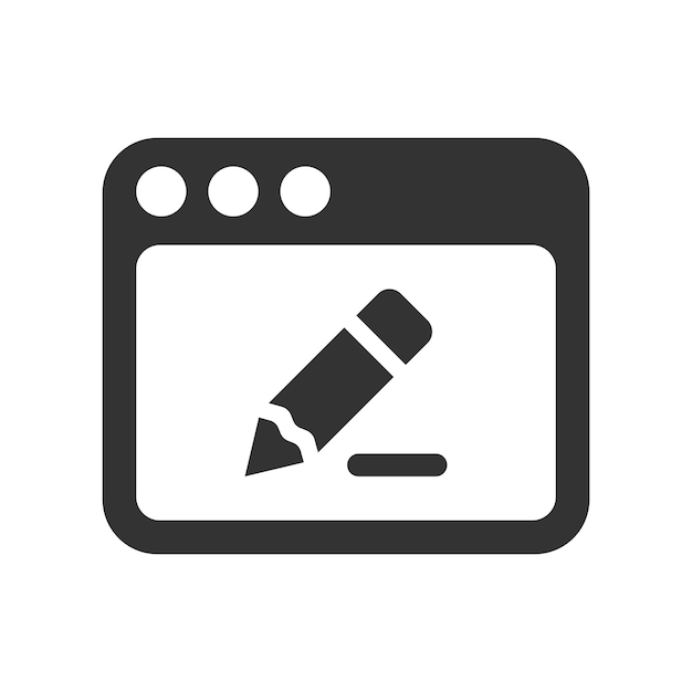Iconos de diseño web