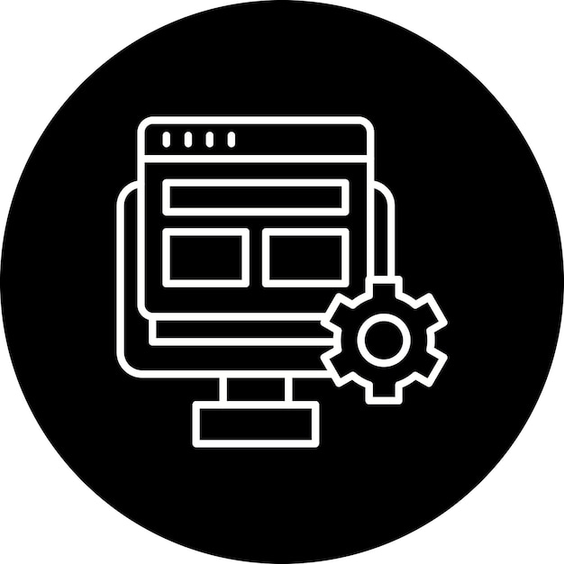 Iconos de diseño web