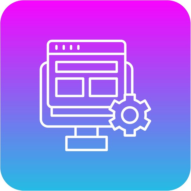 Iconos de diseño web