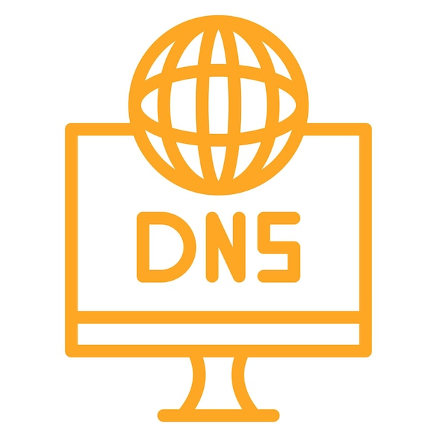 Iconos de DNS vectoriales